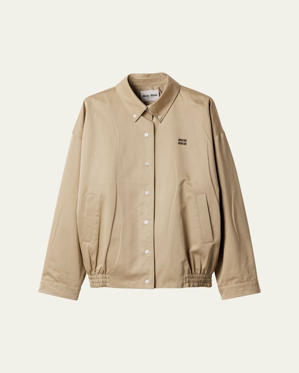 Chino Cloth Blouson Jacket